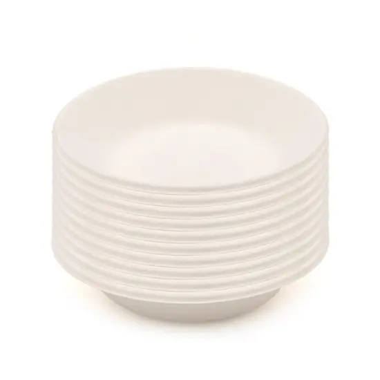 800ml Biodegradable Disposable Sugarcane Bagasse Paper Pulp Mould Soup Salad Bowl with Lid Sugarcane Bagasse Bowl