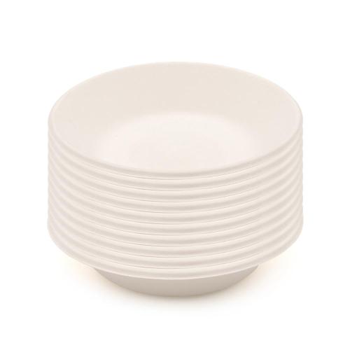 Biodegradable Plate disposable tableware pulp mould sugarcane fiber Soup bowl Manufactory