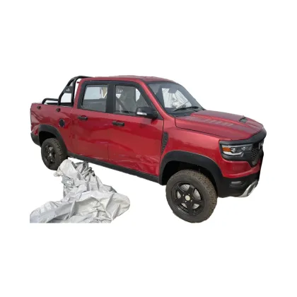 China Factory Electric Pickup 4sets New Car Electric Pickup 4 Wheel Trucks