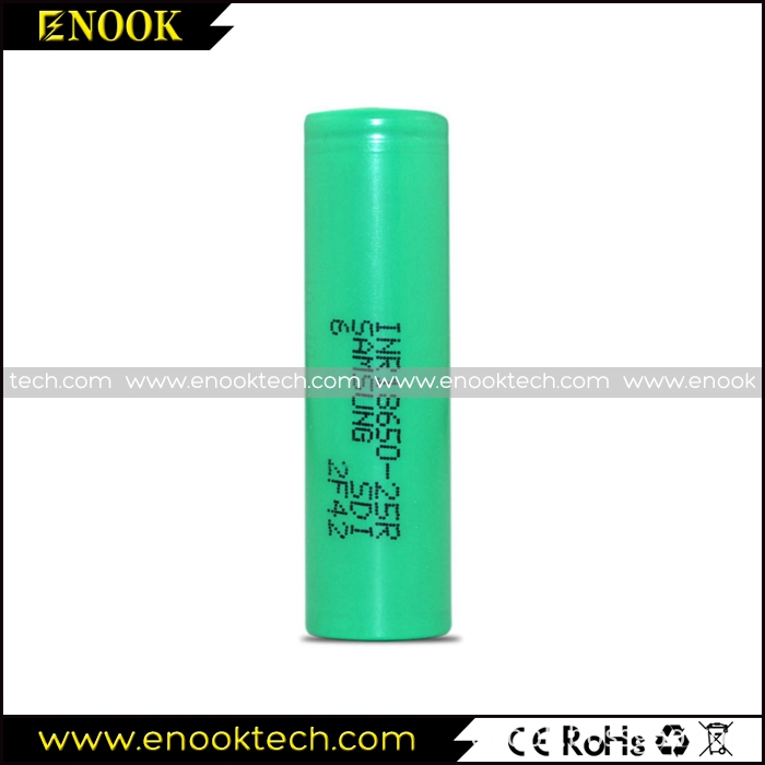 Samsung 2500mah 25R Rechargeable Lithium Battery