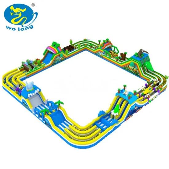 Amazing Factory inflatable obstacles for kids and adults