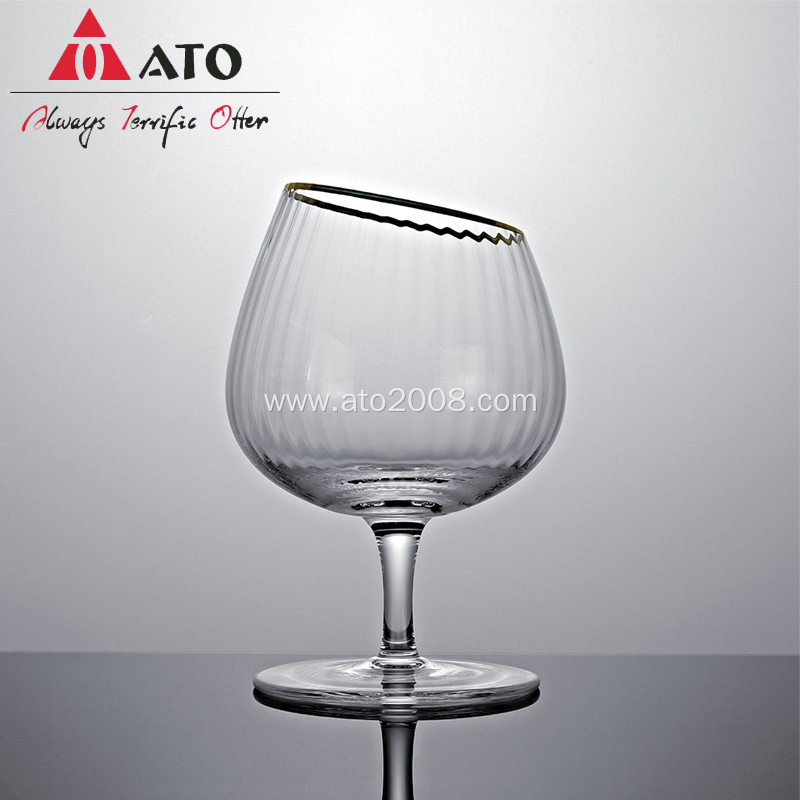 Brandy glass for whisky Slanting Brandy Glass