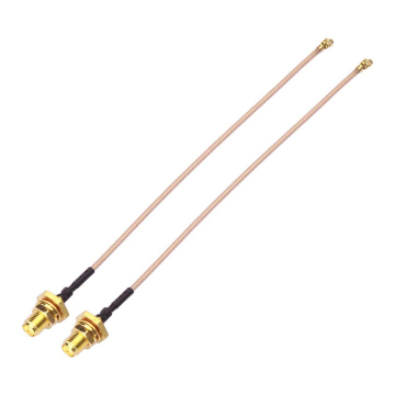 SMA Jack Female to IPX U.FL RF Pigtail RG178 Cable, 15cm - Waterproof O Ring