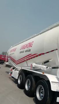3 Alxe 45CBM Bulk Cement Tanker Semi Trailer