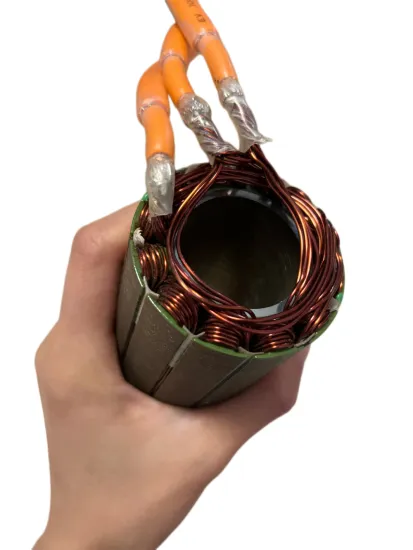 Propeller motor stator winding connection