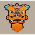 Patch tissé caractéristique culturelle de la danse du lion