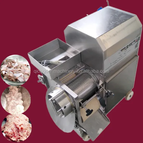 Fish Meat Extraction Machine: Minced Fish Taking and Fillet Separating Machine