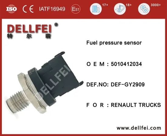 High pressure fuel sensor 5010412034 For RENAULT TRUCKS