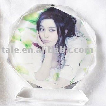 popular round Sublimation crystal