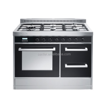 Free-Standing 5 Burner Electric Oven with Kitchen Appliance