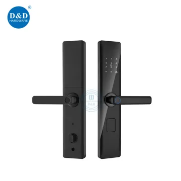 Smart Finger Print Door Handle Digital Keyless Lock