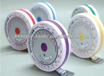 Lose weight 'BMI tape measure feet health test