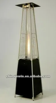 Glass tube Patio Pyramid Gas Flame Heater