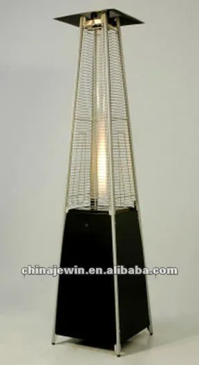 Glass tube Patio Pyramid Gas Flame Heater