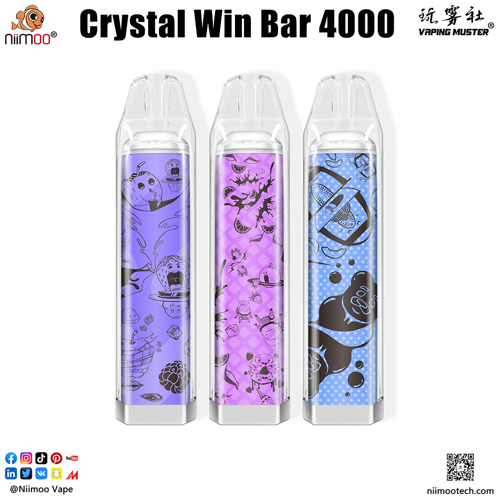 Vaping Muster Crystal Vape Pod Disposable Vape