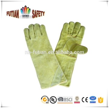 FTSAFETY 14" kevlar welding gloves with CE certification