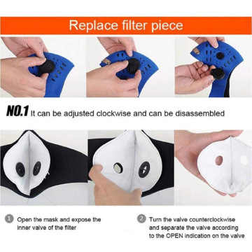 Neoprene Filter Anti-debu Sport Cycling Face Guard