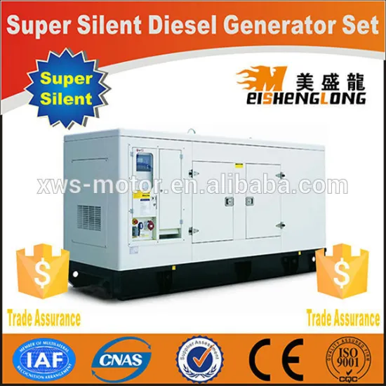 Promotion sales with trade assurance for 100kVA silent diesel generator