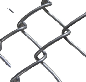 PVC Coated or Galvanized Diamond Wire Mesh for Chain Link Fences