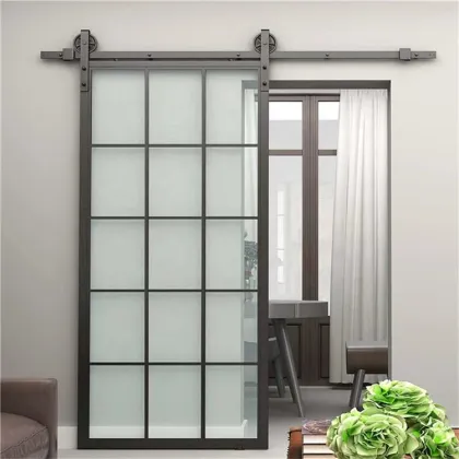 Modern Custom Barn Doors - Flat Interior Wooden Sliding Doors