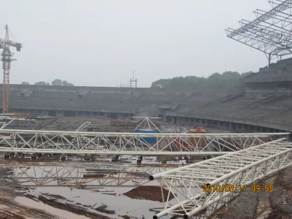 Pipe Truss of Jiujiang Sports Center Stadium