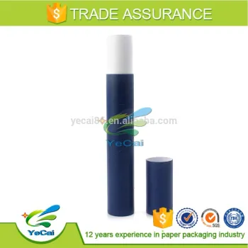 New design custom printed kraft paper postal tube