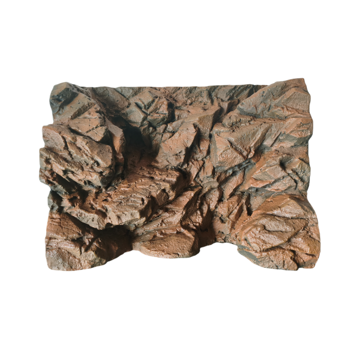 Panel de pared de piedra de hábitat de reptil de reptiles premium