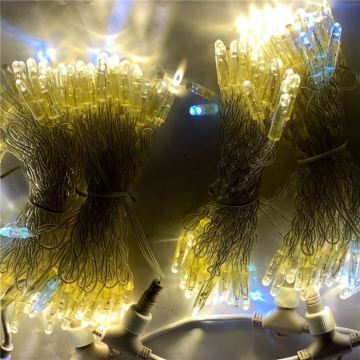 Mini Fairy Wedding Holiday Outdoor 200 Lights Net Mesh LED Light String