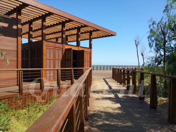 Case prefabbricate di Glulam per le località turistiche