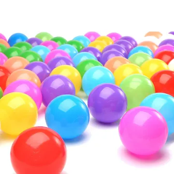 Eco-Friendly PE Ball Pit Ocean Balls - 5.5cm to 8cm Diameter