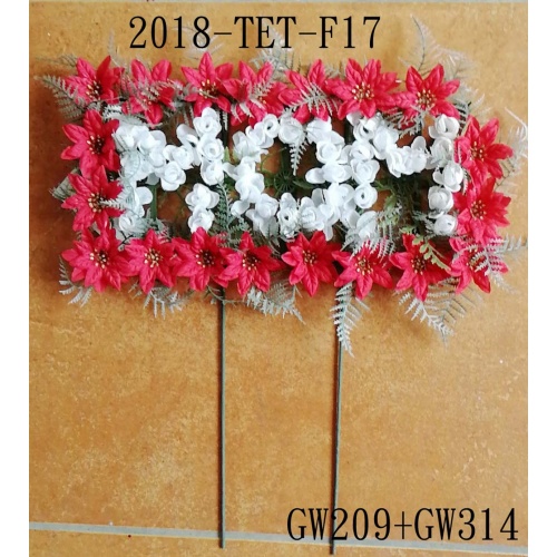 19 "Cemetery Memorial Funderal Weihnachtsmutter Kissen