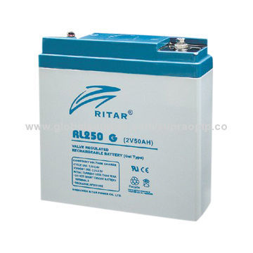 2V/50Ah Sealed Lead-acid Battery for Solar System (RL250G)