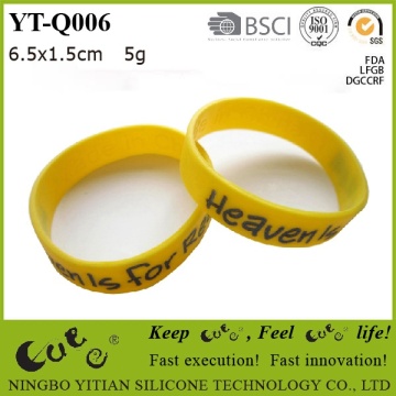 food grade silicone bracelet YT-Q006