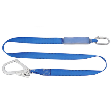 Safety Belt with Shock Absorber Lanyard