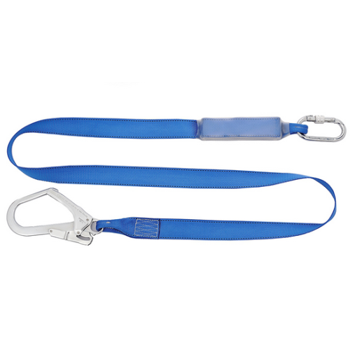 Safety Belt with Shock Absorber Lanyard