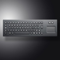 Black panel mounted Metal keyboard