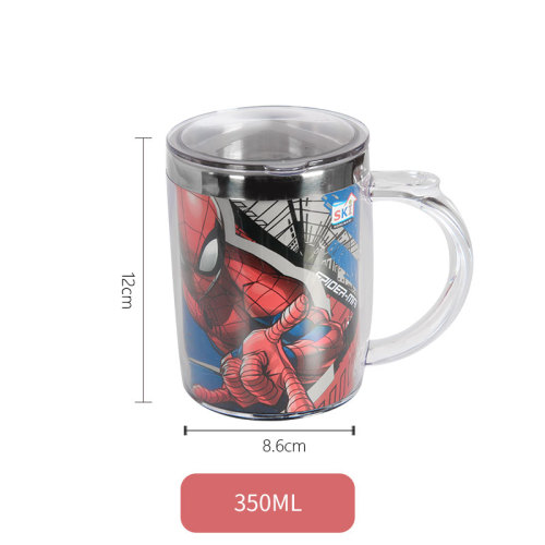 Papel de inserção de aço inoxidável caneca isolada personalizada