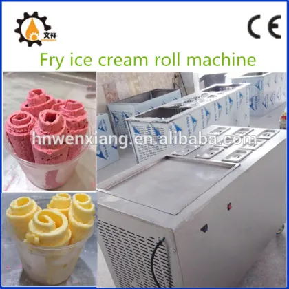 Fry Ice Cream Machine / Fried Ice Cream Machine / Ice Cream Roll Machine