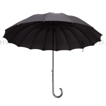 Men's Black Automatic Windproof Umbrella