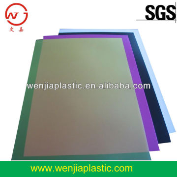 Polypropylene PP color sheet