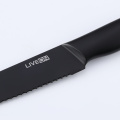 8 &#39;&#39; cuchillo de pan de cocina de óxido negro