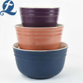 Custom wholesale creative restaurant noodle round bowl