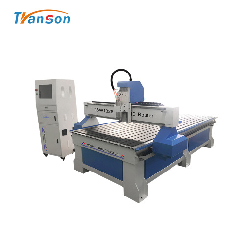 ڈی ایس پی کنٹرولر ٹی سلیٹ کے ساتھ TSW1325 CNC راؤٹر۔