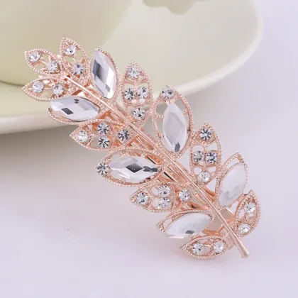 DOMOHO Korean Version Crystal Diamond Hairpin