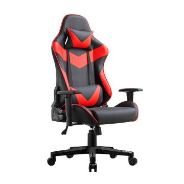 High Club Custom Logo Woven Leather Gaming Chair med högtalare