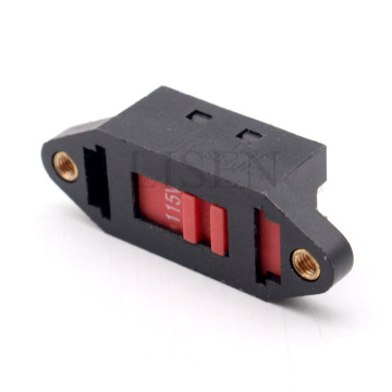 AC Voltage Selector Slide Micro Switch PBS-110-E 6 Pins 2 Positions 115V to 230V DPDT ON-ON