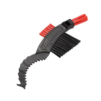 3-Piece Bike Cleaning Tool Kit: Chain Brush, Rust Remover, and Corner Cleaner Set