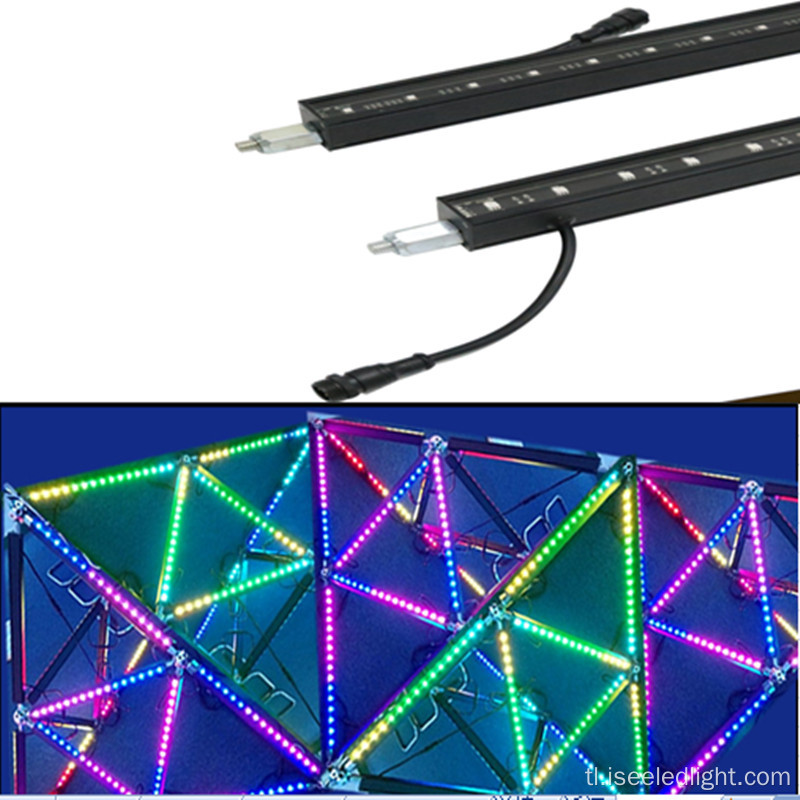 DMX LED digital geometry bar light