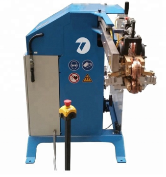 Round HVAC Air Pipe Straight Seaming Air Duct Machine Production