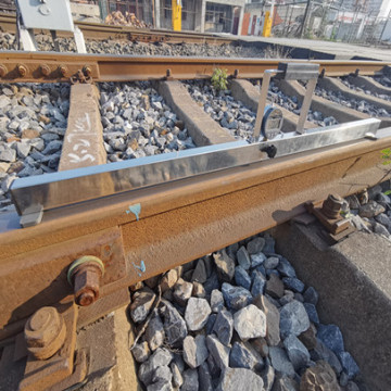 Digital Rail straight measuring ruler for weld rail inspection gauge